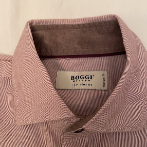 Boggi Milano Dress Shirt Men - Picture 2 of 4